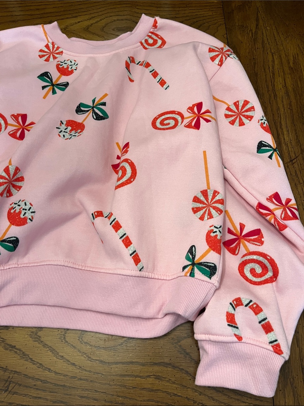 Pink Better Together Candy Print Lounge Set, size large, new with tags - Picture 4 of 14